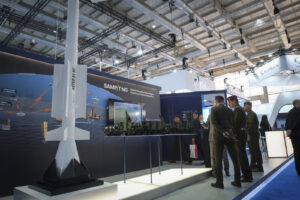 Saudia Arabia, Riyadh, 2024-02-04. The world defense show brings together 770 exhibitors, including manufacturers and ar