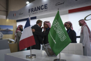Saudia Arabia, Riyadh, 2024-02-04. The world defense show brings together 770 exhibitors, including manufacturers and ar
