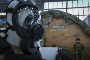 Saudia Arabia, Riyadh, 2024-02-04. The world defense show brings together 770 exhibitors, including manufacturers and ar