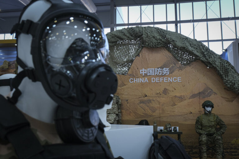 Saudia Arabia, Riyadh, 2024-02-04. The world defense show brings together 770 exhibitors, including manufacturers and ar