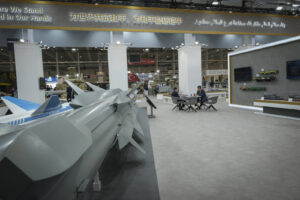 Saudia Arabia, Riyadh, 2024-02-04. The world defense show brings together 770 exhibitors, including manufacturers and ar