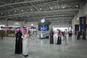 Saudia Arabia, Riyadh, 2024-02-04. The world defense show brings together 770 exhibitors, including manufacturers and ar