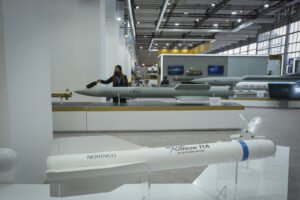 Saudia Arabia, Riyadh, 2024-02-04. The world defense show brings together 770 exhibitors, including manufacturers and ar