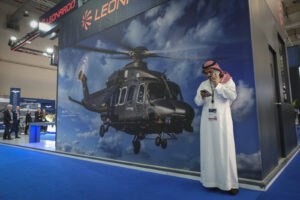Saudia Arabia, Riyadh, 2024-02-04. The world defense show brings together 770 exhibitors, including manufacturers and ar