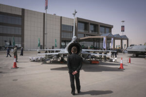 Saudia Arabia, Riyadh, 2024-02-04. The world defense show brings together 770 exhibitors, including manufacturers and ar