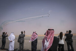 Saudia Arabia, Riyadh, 2024-02-04. The world defense show brings together 770 exhibitors, including manufacturers and ar