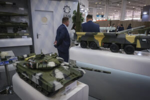 Saudia Arabia, Riyadh, 2024-02-04. The world defense show brings together 770 exhibitors, including manufacturers and ar