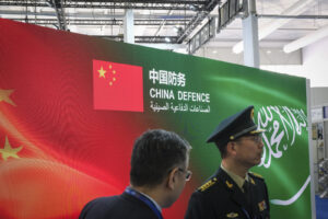 Saudia Arabia, Riyadh, 2024-02-04. The world defense show brings together 770 exhibitors, including manufacturers and ar