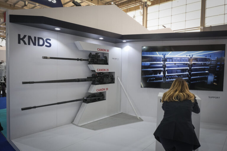 Saudia Arabia, Riyadh, 2024-02-04. The world defense show brings together 770 exhibitors, including manufacturers and ar