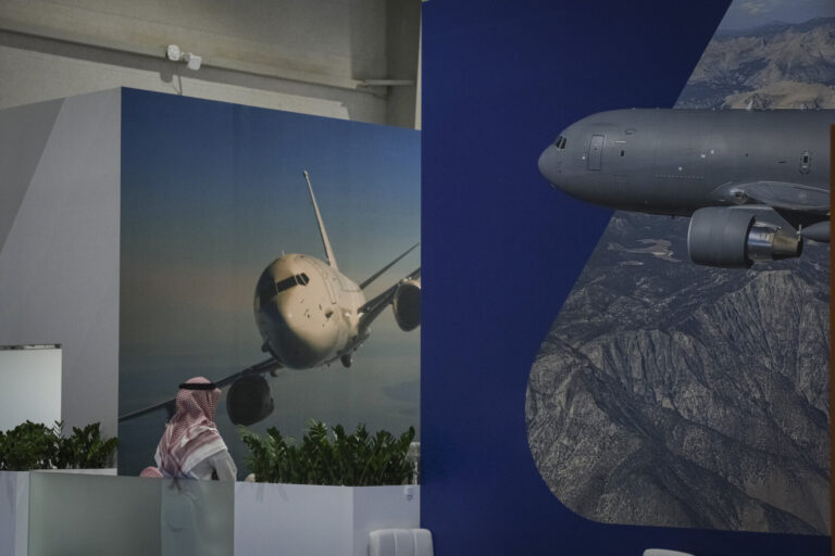 Saudia Arabia, Riyadh, 2024-02-04. The world defense show brings together 770 exhibitors, including manufacturers and ar