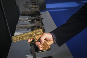 Saudia Arabia, Riyadh, 2024-02-04. The world defense show brings together 770 exhibitors, including manufacturers and ar