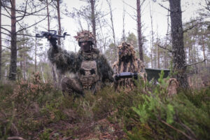 Estonia, Tapa, 2025-12-03. On mission Lynx, French soldiers of the NATO enhanced Forward Presence battlegroup train in t