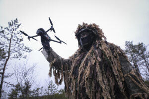 Estonia, Tapa, 2025-12-03. On mission Lynx, French soldiers of the NATO enhanced Forward Presence battlegroup train in t