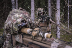 Estonia, Tapa, 2025-12-03. On mission Lynx, French soldiers of the NATO enhanced Forward Presence battlegroup train in t