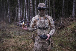 Estonia, Tapa, 2025-12-03. On mission Lynx, French soldiers of the NATO enhanced Forward Presence battlegroup train in t
