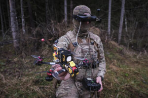 Estonia, Tapa, 2025-12-03. On mission Lynx, French soldiers of the NATO enhanced Forward Presence battlegroup train in t