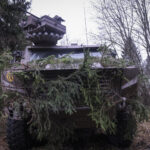 Estonia, Tapa, 2025-12-03. On mission Lynx, French soldiers of the NATO enhanced Forward Presence battlegroup train in t