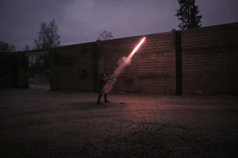Estonia, Tapa, 2025-12-04. On mission Lynx, French soldiers of the NATO enhanced Forward Presence battlegroup train in t