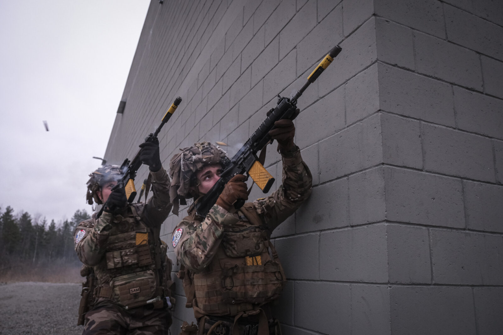 Estonia, Tapa, 2025-12-04. On mission Lynx, French soldiers of the NATO enhanced Forward Presence battlegroup train in t