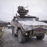 Estonia, Tapa, 2025-12-04. On mission Lynx, French soldiers of the NATO enhanced Forward Presence battlegroup train in t