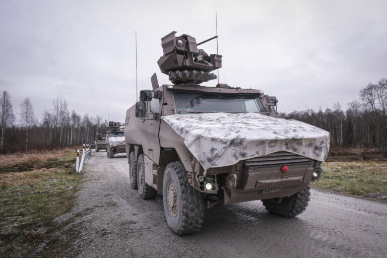 Estonia, Tapa, 2025-12-04. On mission Lynx, French soldiers of the NATO enhanced Forward Presence battlegroup train in t