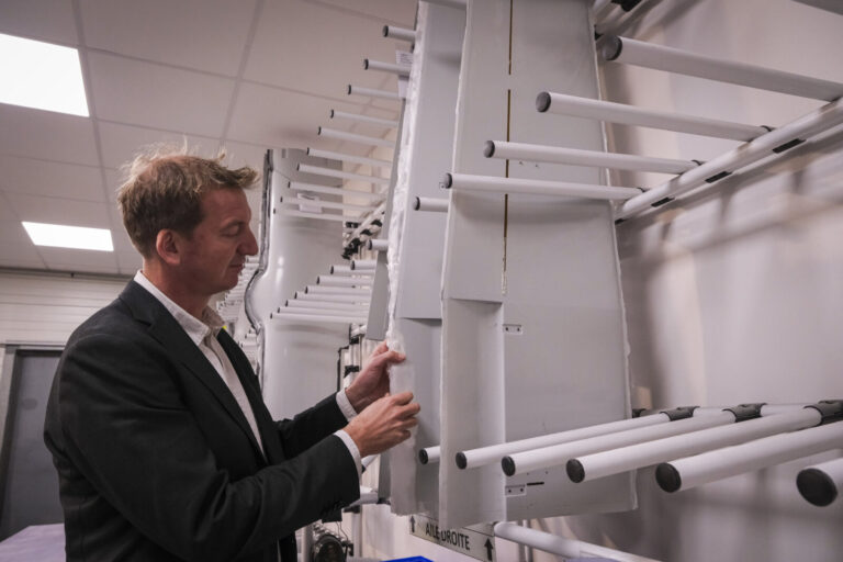 France, Toulouse, 2026-02-12. At Toulouse, the French company Delair designs and assembles the drones that the war in Uk