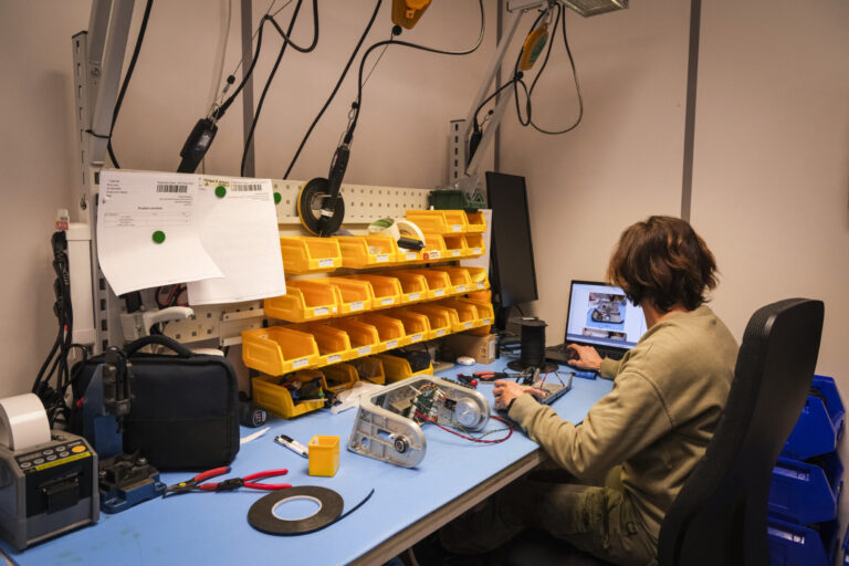 France, Toulouse, 2026-02-12. At Toulouse, the French company Delair designs and assembles the drones that the war in Uk