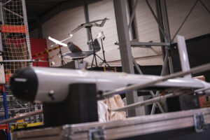 France, Toulouse, 2026-02-12. At Toulouse, the French company Delair designs and assembles the drones that the war in Uk