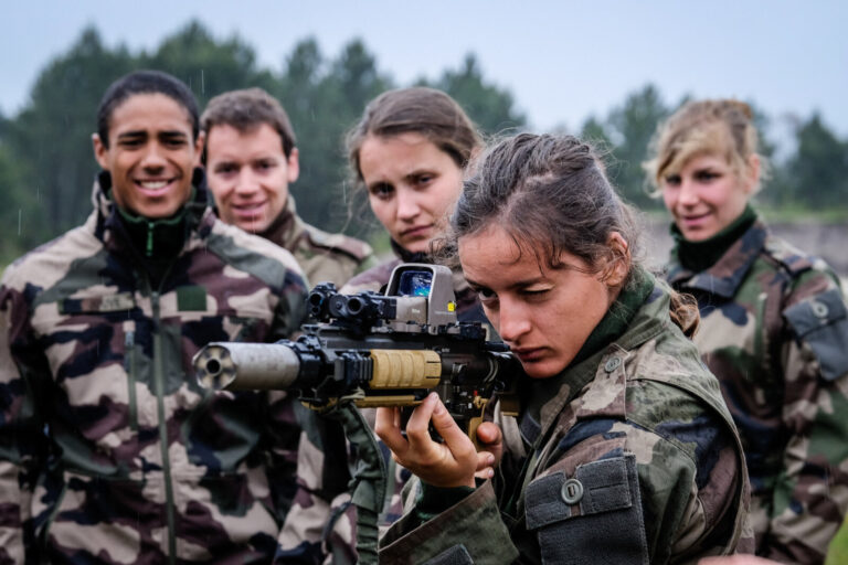 France, Martignas-sur-Jalle, 2016-06-01. Out of season, the athletes of the French military ski team, nordic and alpine,