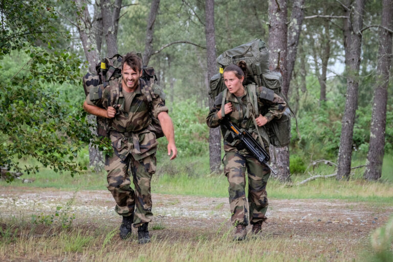 France, Martignas-sur-Jalle, 2016-06-01. Out of season, the athletes of the French military ski team, nordic and alpine,