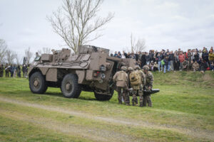 France, Toulouse, 2025-03-20. A war medicine demonstration day on the Francazal base near Toulouse, where army medical s