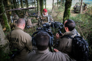 France, Castres, 2020-09-29. Eagle Volunteer, a joint exercise in September 2020 in which French marine infantry paratro