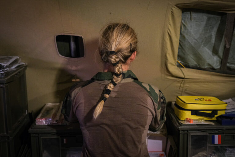 France, Castres, 2020-09-29. Eagle Volunteer, a joint exercise in September 2020 in which French marine infantry paratro