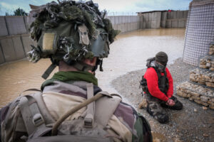 France, Castres, 2020-09-28. Eagle Volunteer, a joint exercise in September 2020 in which French marine infantry paratro
