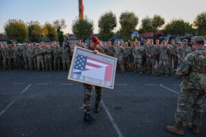France, Castres, 2020-09-30. Eagle Volunteer, a joint exercise in September 2020 in which French marine infantry paratro