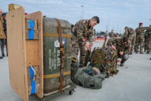 France, Toulouse, 2018-02-07. Exercise Acinonyx in February 2018, a full scale rehearsal by French paratroopers of the 1