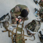 France, Toulouse, 2018-02-07. Exercise Acinonyx in February 2018, a full scale rehearsal by French paratroopers of the 1