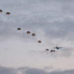 France, Toulouse, 2018-02-07. Exercise Acinonyx in February 2018, a full scale rehearsal by French paratroopers of the 1