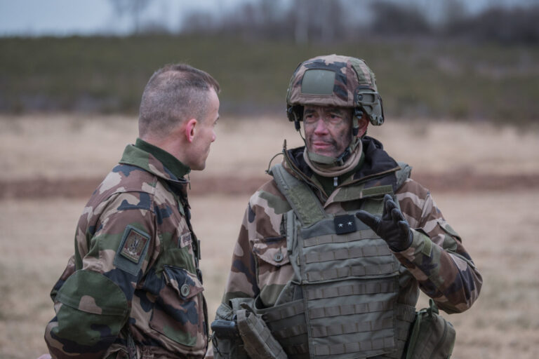 France, Toulouse, 2018-02-09. Exercise Acinonyx in February 2018, a full scale rehearsal by French paratroopers of the 1
