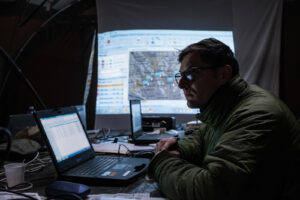 France, Toulouse, 2018-02-11. Exercise Acinonyx in February 2018, a full scale rehearsal by French paratroopers of the 1