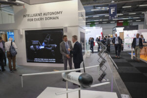 France, Paris, 2025-06-17. Second day of the 55th Paris air show at Le Bourget, the day after the French government had 