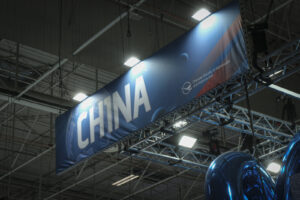 France, Paris, 2025-06-17. Second day of the 55th Paris air show at Le Bourget, the day after the French government had 