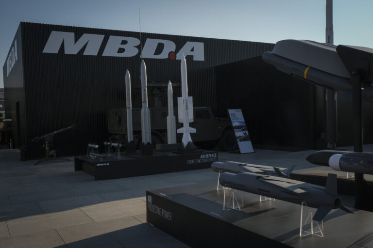 France, Paris, 2025-06-19. The 55th Paris air show at Le Bourget, in June 2025, where the aerospace and defence industry