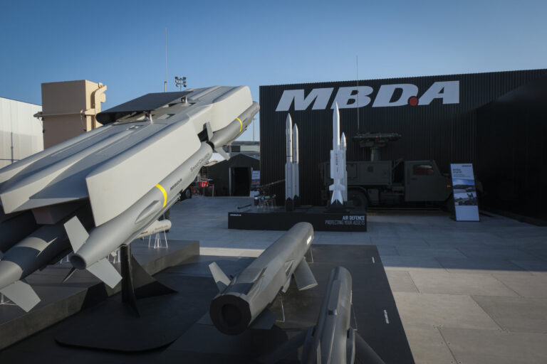 France, Paris, 2025-06-19. The 55th Paris air show at Le Bourget, in June 2025, where the aerospace and defence industry