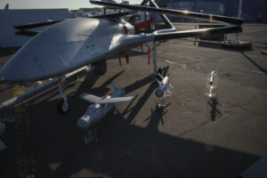 France, Paris, 2025-06-19. The 55th Paris air show at Le Bourget, in June 2025, where the aerospace and defence industry