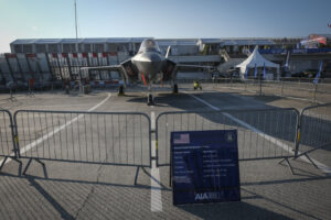 France, Paris, 2025-06-19. The 55th Paris air show at Le Bourget, in June 2025, where the aerospace and defence industry