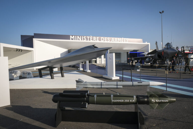 France, Paris, 2025-06-19. The 55th Paris air show at Le Bourget, in June 2025, where the aerospace and defence industry