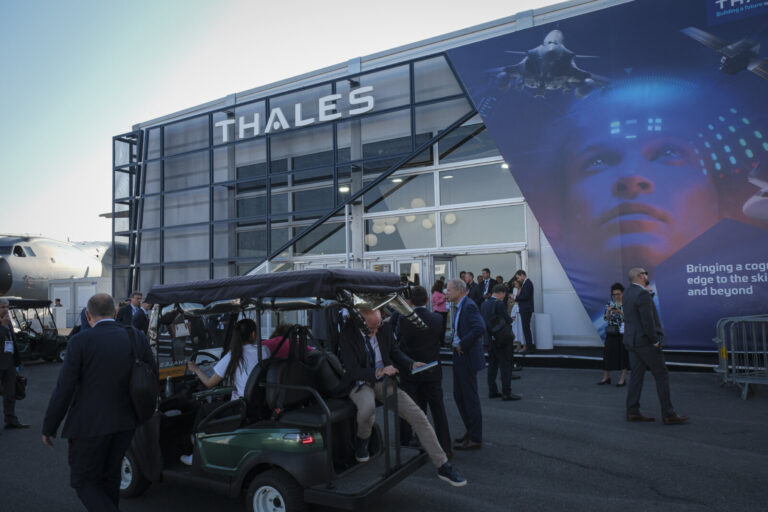 France, Paris, 2025-06-19. The 55th Paris air show at Le Bourget, in June 2025, where the aerospace and defence industry