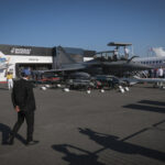 France, Paris, 2025-06-19. The 55th Paris air show at Le Bourget, in June 2025, where the aerospace and defence industry