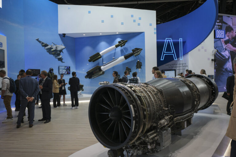 France, Paris, 2025-06-19. The 55th Paris air show at Le Bourget, in June 2025, where the aerospace and defence industry